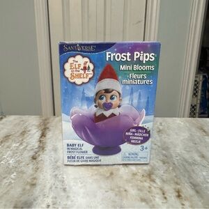 The Elf on the Shelf Frost Pips Mini Blooms Baby Elf in Purple Frost Flower